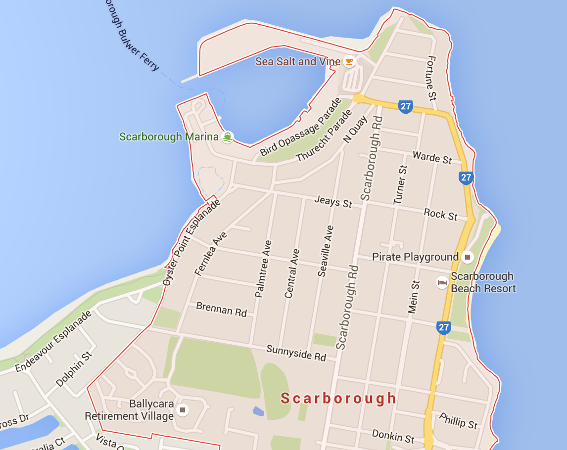 Map Of Scarborough Qld Out & About In Scarborough – Scarborough Beach Resort