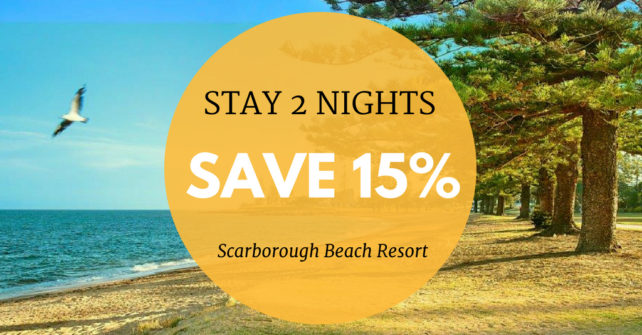 Stay 2, SAVE 15%
